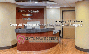 oral surgeon dental implants banner